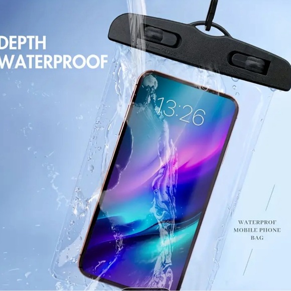 1 GREEN Mobile phone waterproof bag - Picture 5 of 6